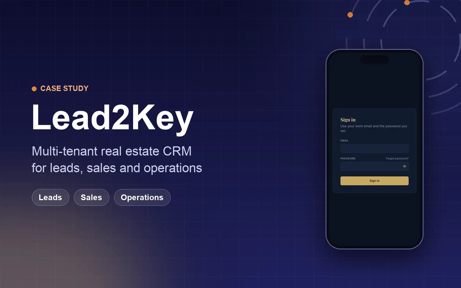 Lead2Key real estate CRM